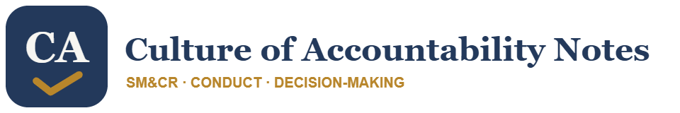 Culture of Accountability Notes logo